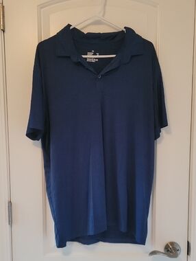 Men's Polo Shirt - Navy Blue